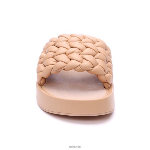 sandalia Victoria con plataforma tejida mujer piel R0R6243 ASH sandalias