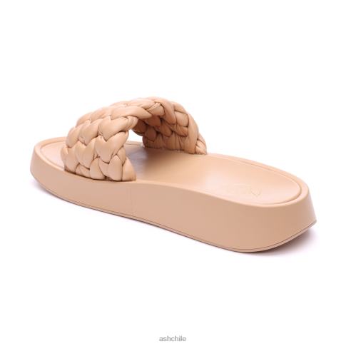 sandalia Victoria con plataforma tejida mujer piel R0R6243 ASH sandalias