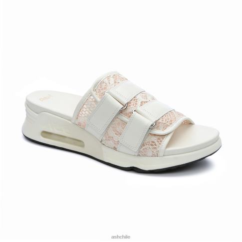 sandalia deportiva con cordones lou mujer sal blanquecina/gardenia-rosa R0R6266 ASH sandalias