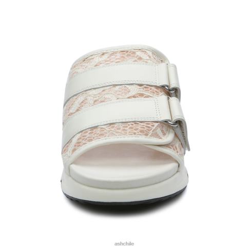 sandalia deportiva con cordones lou mujer sal blanquecina/gardenia-rosa R0R6266 ASH sandalias