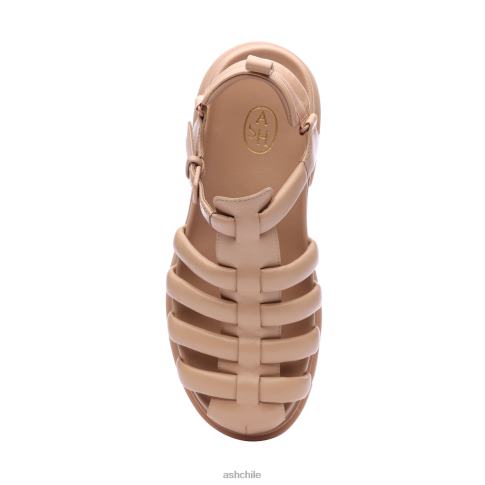 sandalia de pescador con suela de tiburón mujer piel R0R6262 ASH sandalias