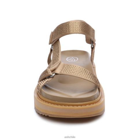 sandalia ugo con suela de strass mujer desnudo R0R6276 ASH sandalias