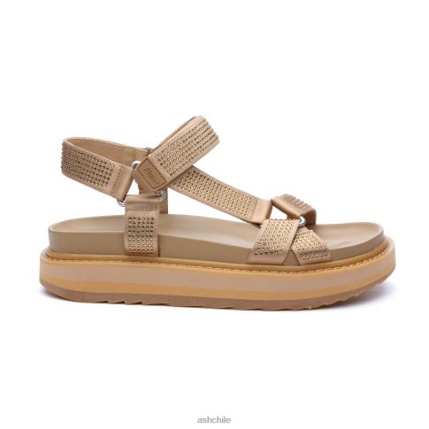sandalia ugo con suela de strass mujer desnudo R0R6276 ASH sandalias