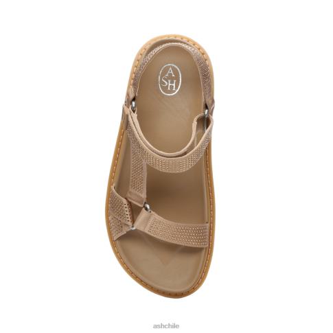 sandalia ugo con suela de strass mujer desnudo R0R6276 ASH sandalias