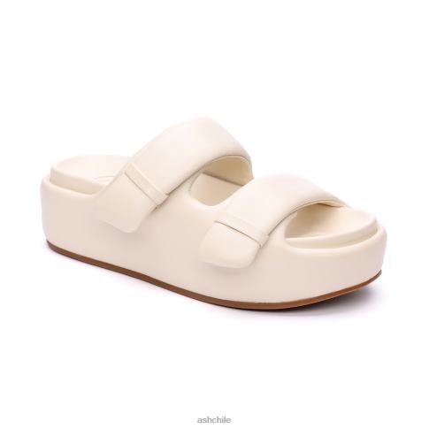 sandalia zeta con plataforma plana mujer talco R0R6241 ASH sandalias