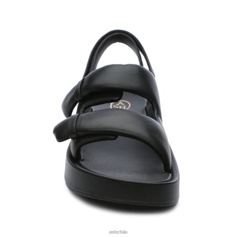 sandalias vinci con tiras y plataforma mujer negro R0R6279 ASH sandalias