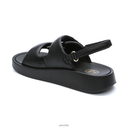 sandalias vinci con tiras y plataforma mujer negro R0R6279 ASH sandalias