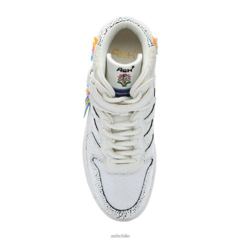 zapatillas altas parker arcoíris mujer blanco/multicolor R0R6216 ASH zapatillas