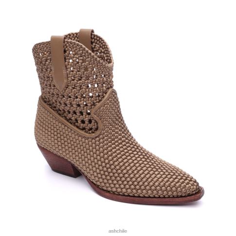 botín tejido western de django mujer sésamo R0R6291 ASH botas