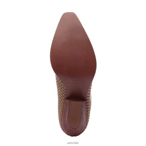 botín tejido western de django mujer sésamo R0R6291 ASH botas