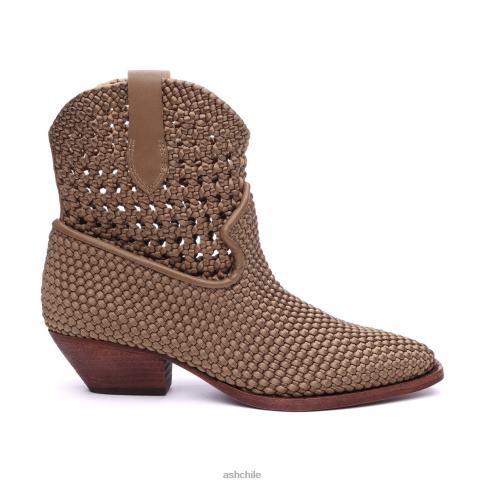 botín tejido western de django mujer sésamo R0R6291 ASH botas