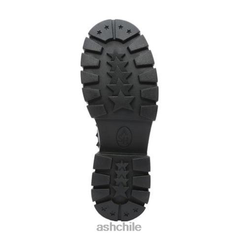 bota militar con tachuelas lucas studs mujer negro R0R6288 ASH botas