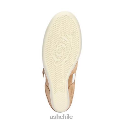zapatillas Bowie Bis Wedge mujer marrón dorado/blanco roto R0R6222 ASH zapatillas