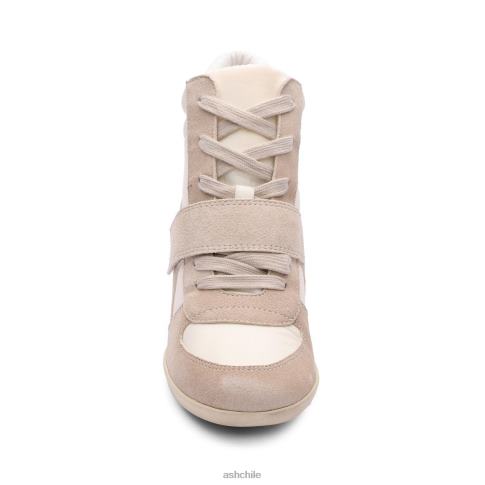 zapatillas Bowie Bis Wedge mujer talco/blanco roto R0R6223 ASH zapatillas