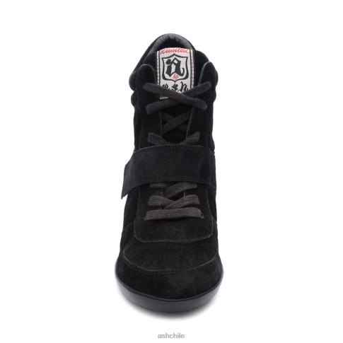 zapatillas con cuña Bowie mujer negro R0R6214 ASH zapatillas