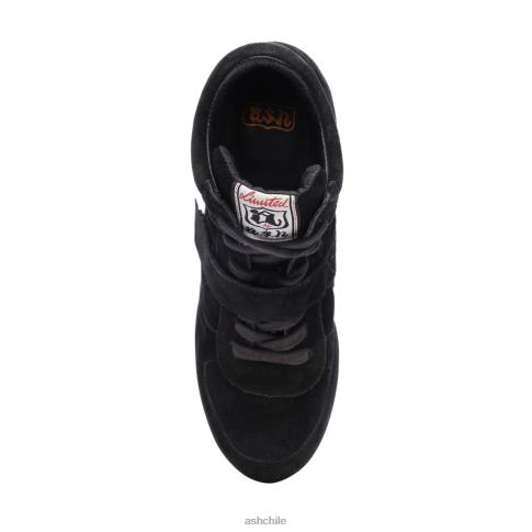 zapatillas con cuña Bowie mujer negro R0R6214 ASH zapatillas