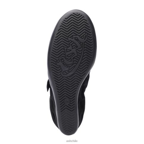 zapatillas con cuña Bowie mujer negro R0R6214 ASH zapatillas