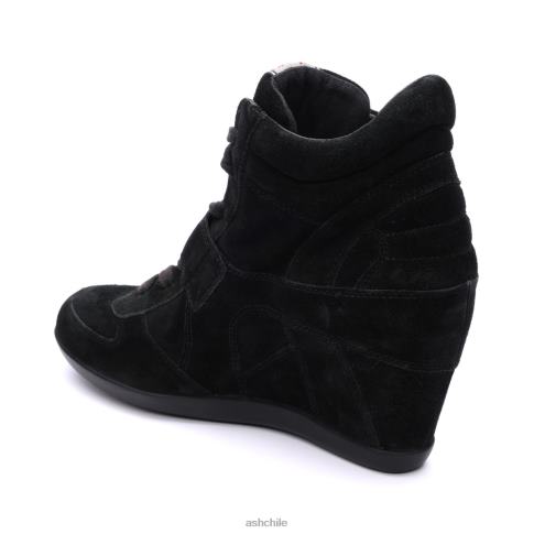 zapatillas con cuña Bowie mujer negro R0R6214 ASH zapatillas