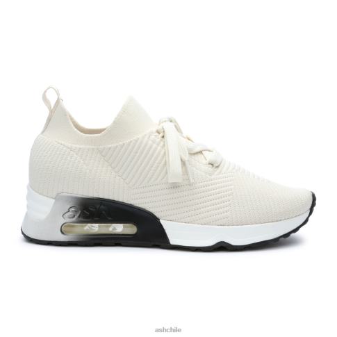 tenis larsen de malla con encaje mujer gardenia R0R6217 ASH zapatillas