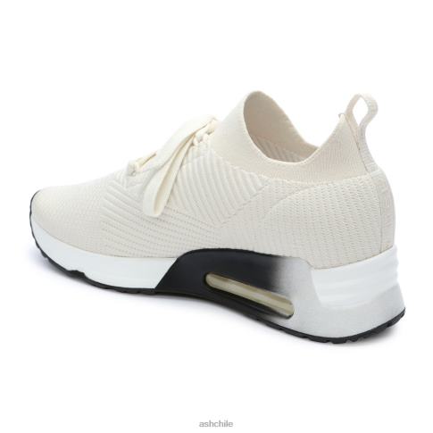 tenis larsen de malla con encaje mujer gardenia R0R6217 ASH zapatillas