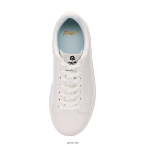 tenis moby be kind con plataforma mujer blanco/azul niebla R0R625 ASH zapatillas