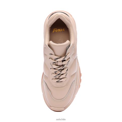 zapatilla de deporte de moda de aire mujer ponche de huevo R0R6225 ASH zapatillas