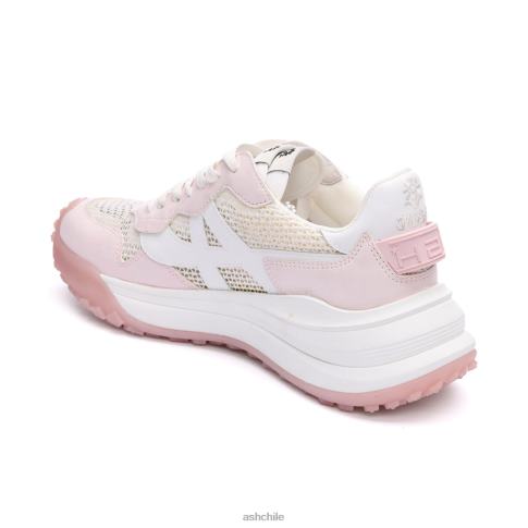 zapatillas de deporte de moda joker be kind mujer c.rosa/blanco/blanco roto R0R6231 ASH zapatillas