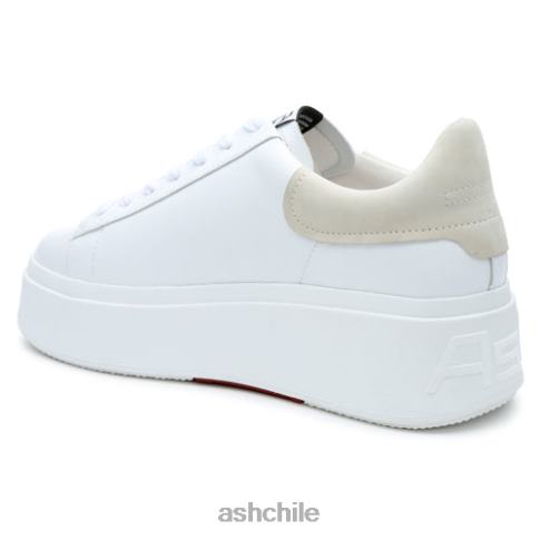 zapatillas moby con plataforma mujer clara/huevo R0R6210 ASH zapatillas